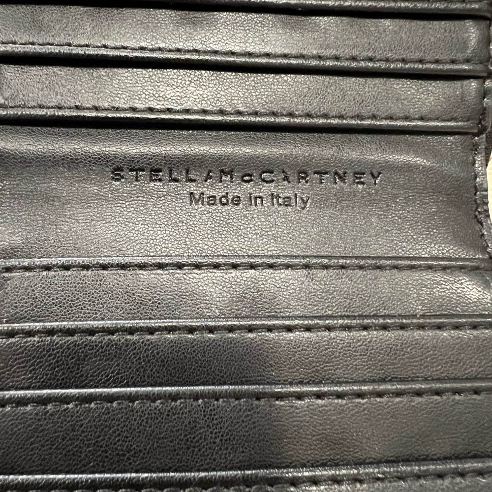 Stella McCartney Falabella zip-around compact wallet EUC - Picture 3 of 5